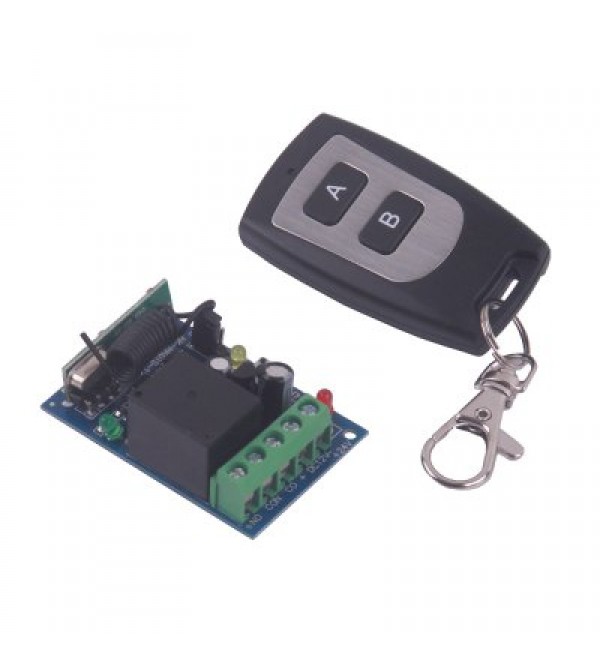 Practical DC12V Wireless Remote Control Switch Security System  -  2 Buttons