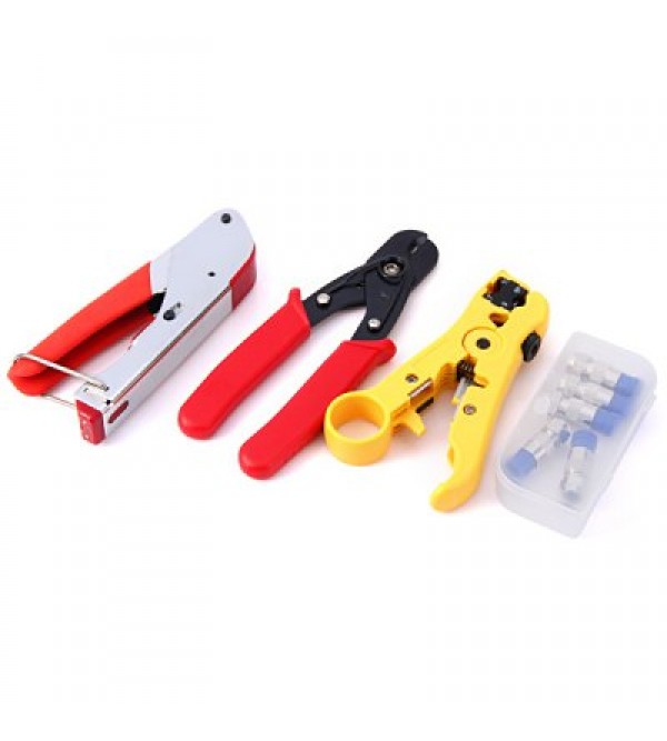 WL - 35 Professional Network Tools Kit Bag Wire Pressing Pliers / Cutter / Stripper  / F He