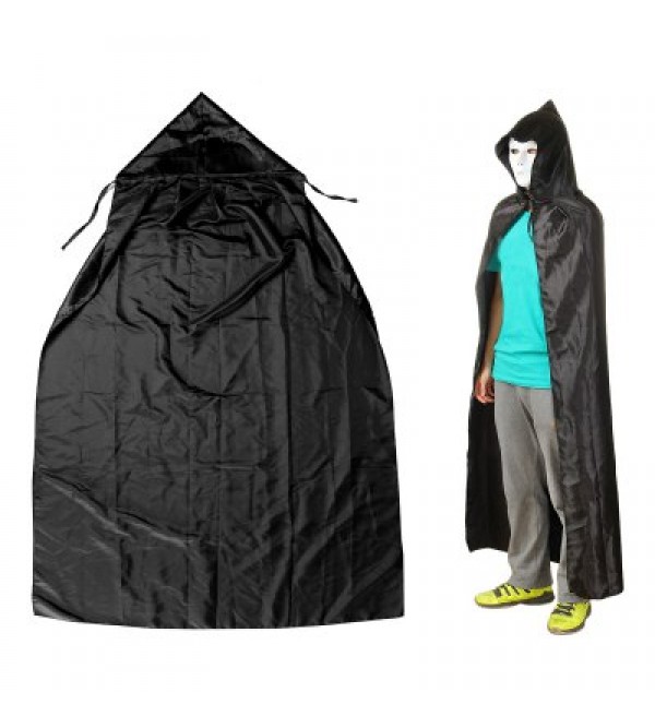 155cm Halloween Masquerade Cloak with Hood