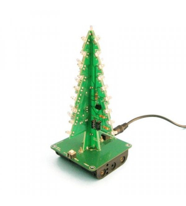 3D Christmas Tree LED Learning Kit