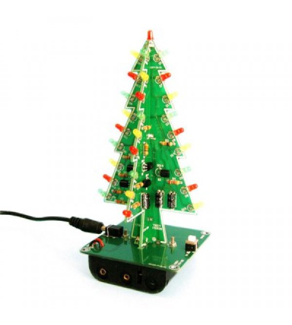 3D Christmas Tree LED Learning Set