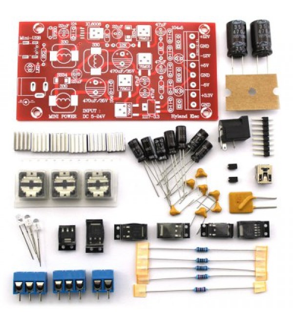 DIY Mini USB Multiple Output Power Kits