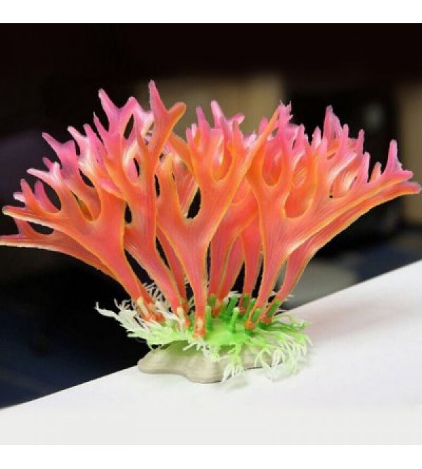 Plastic Simulation Coral Grass Fish Tank Decoration