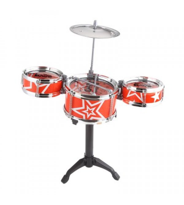 Jazz Rock Drums Set Toy Musical Instrument