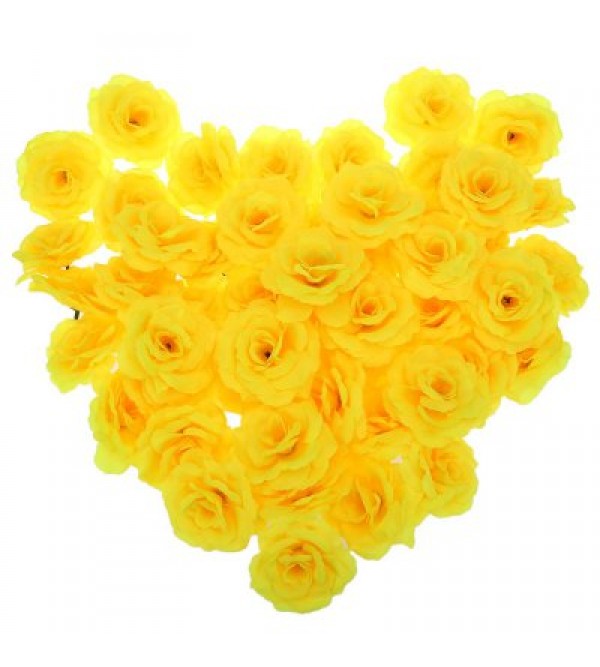 50pcs Artificial Roses Decorative Flowers