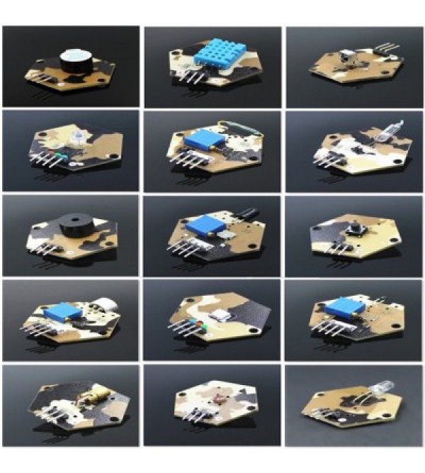 TB - 0009 15 in 1 CP Camouflage Sensor Module Kit for DIY Project