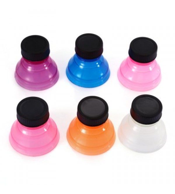 6PCS Splash-proof Can Convert  Bottle Top