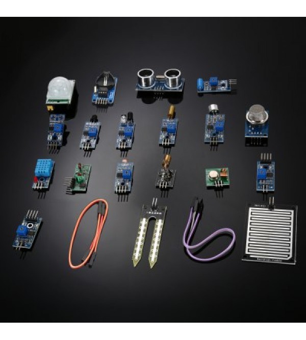 DIY 16 in 1 Sensor Module Kit for Raspberry Pi