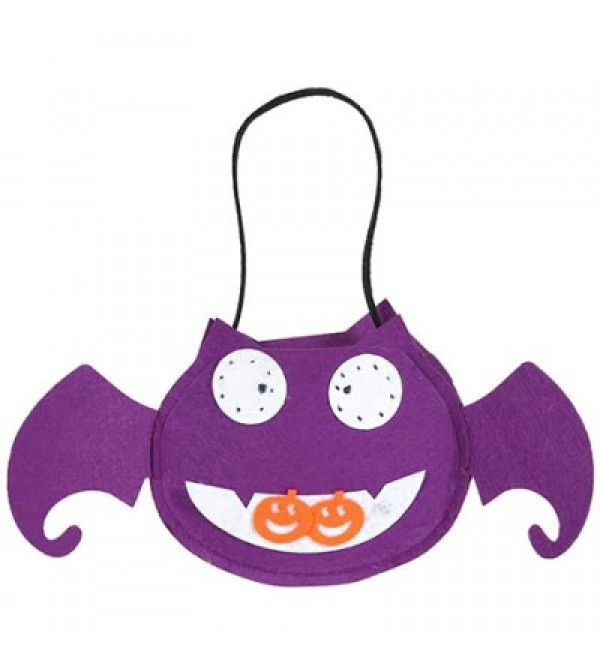 Bat Shaped Halloween Bag