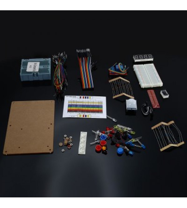 GPIO Electronic Starter Kit for Raspberry Pi 3  2  B+