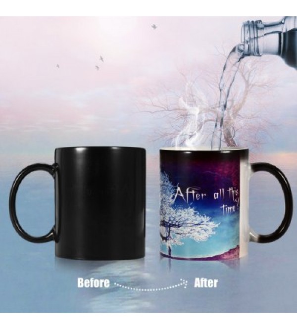 Creative Heat Sensitive Color Changing Mug Cup