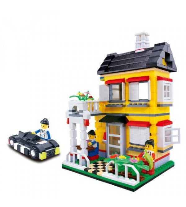 ABS Cartoon Building Brick - 390pcs / set