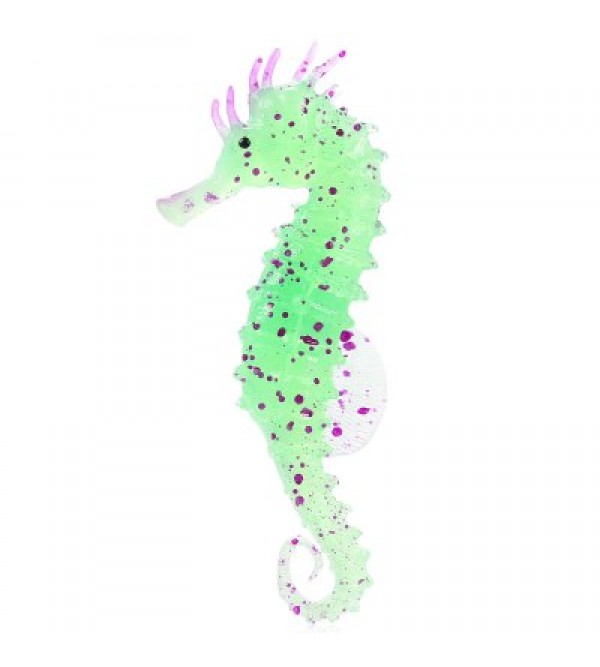 Luminous Silicone Sea Horse for Fish Tank Aquarium Decor