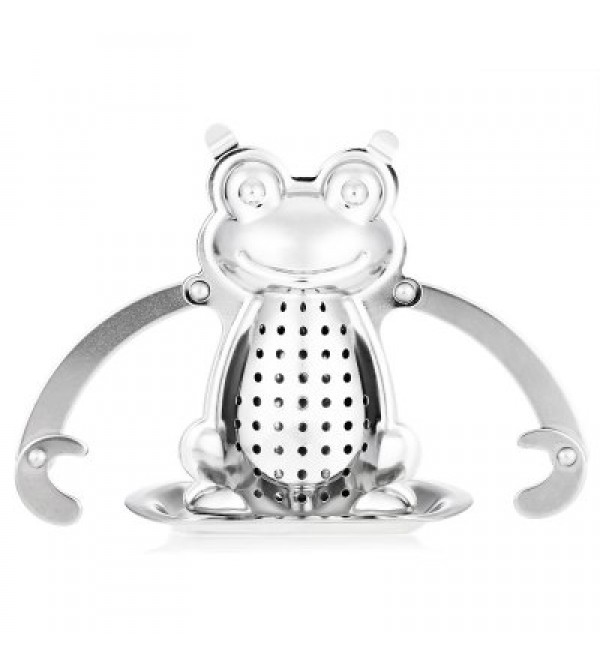 Stainless Steel Frog Shape Mesh Tea Infuser Strainer