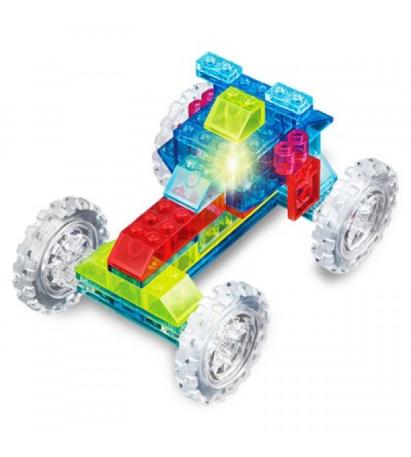 6 in 1 Truck Style ABS Cartoon Building Brick - 76pcs