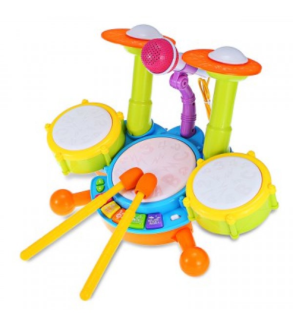 Kid Preschool Simulation Musical Jazz Drum