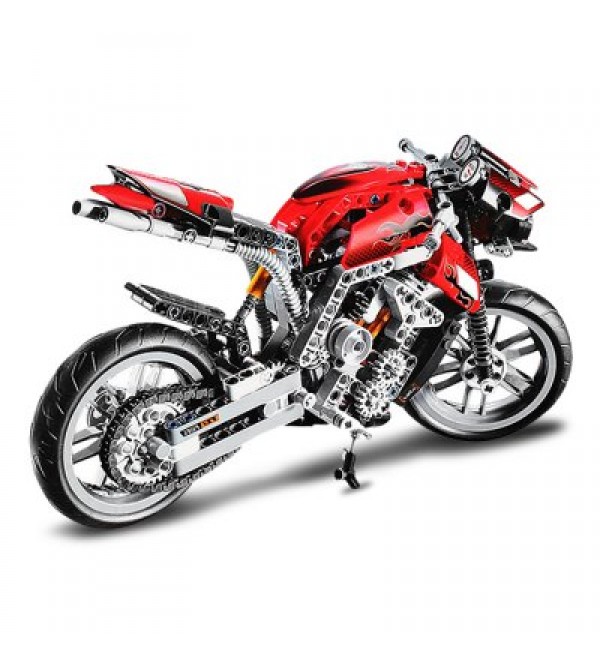  Motorcycle Style ABS Cartoon Building Brick - 431pcs