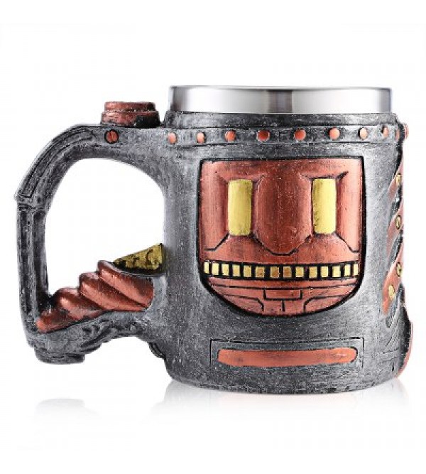 Retro Pistol 3D Relief Mug