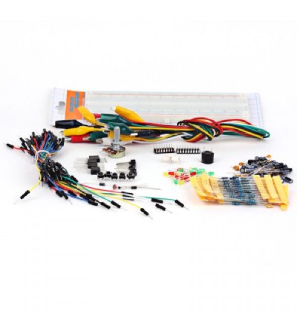 Development Board Starter Kit with Basic Component Pack Set for Arduino Workshop Beginners