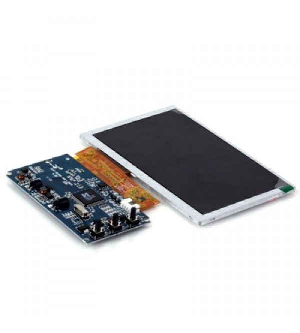 2 - CH Video Input 5 inch TFT LCD Display Monitor Module with Cable for Computer Monitor Securi